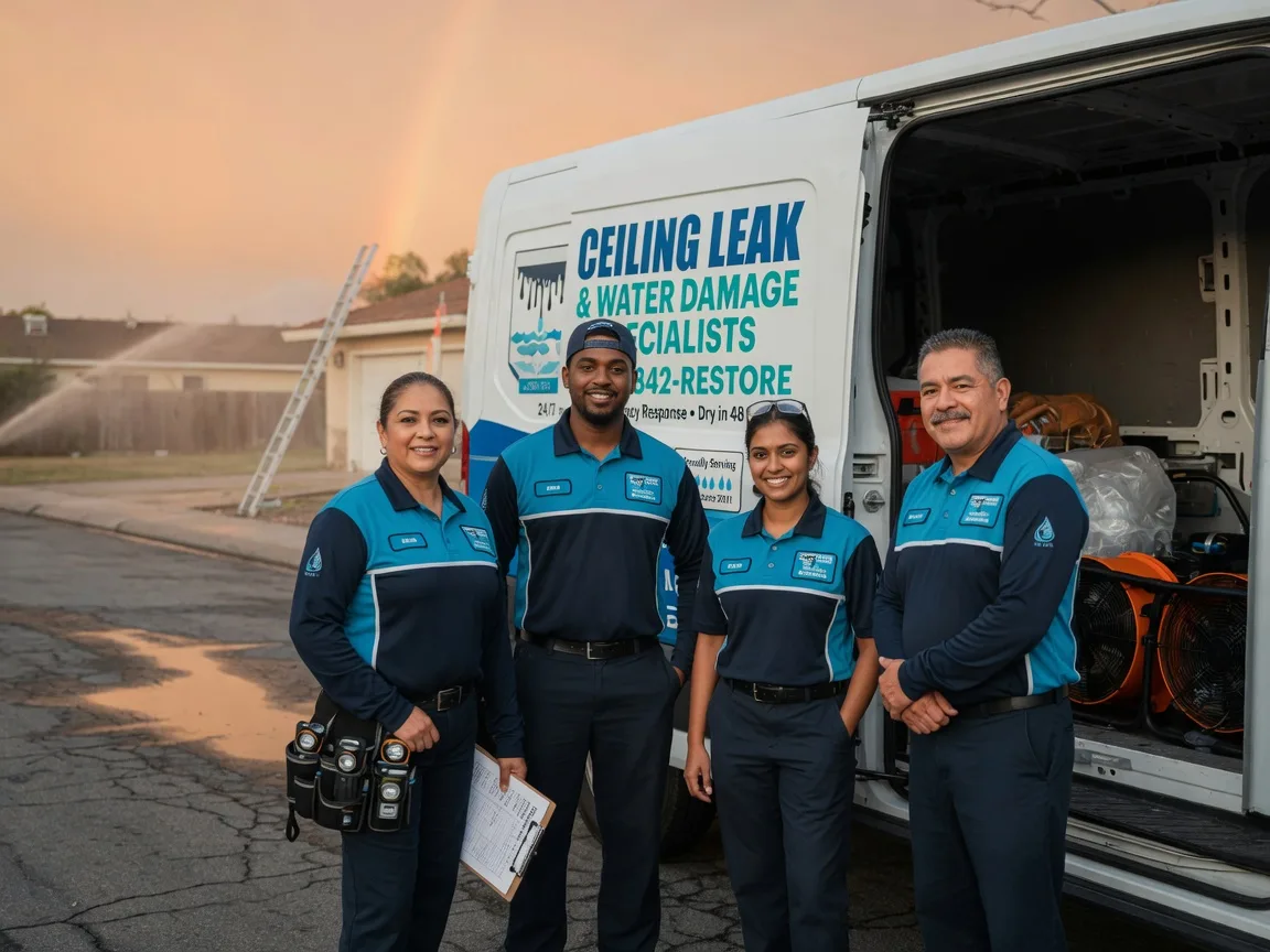 Ceiling Leak Cleanup company in Westhoff, TX