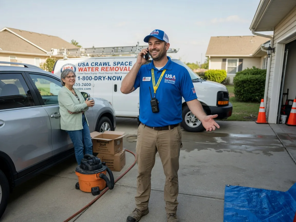 Crawl Space Water Removal Westhoff, TX FAQs
